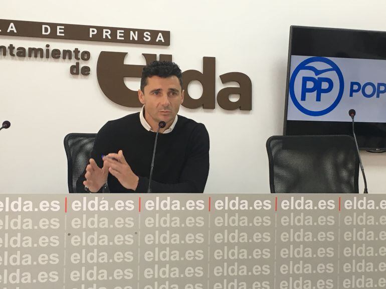 Alberto García, Portavoz Adjunto del PP Elda