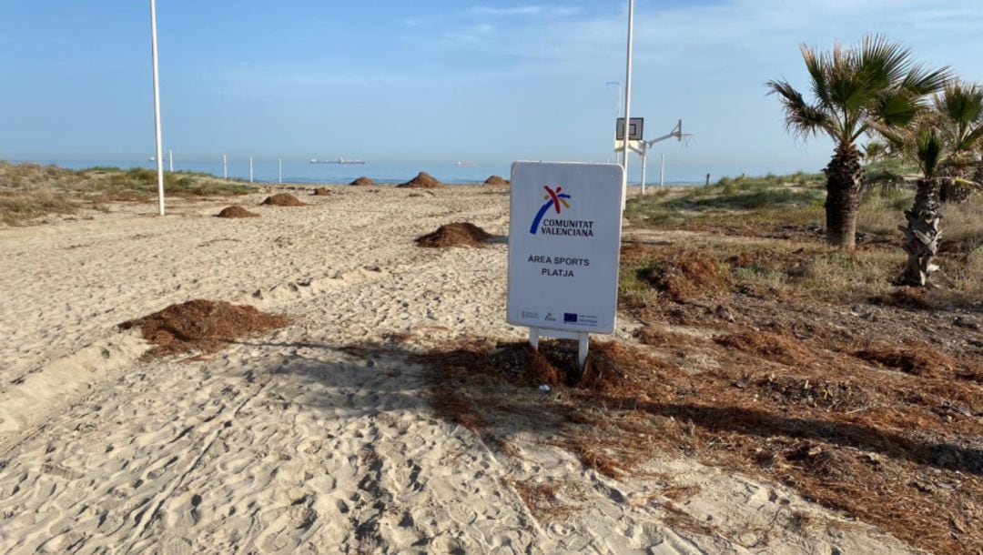 Imagen de la playa del Gurugú de Castelló