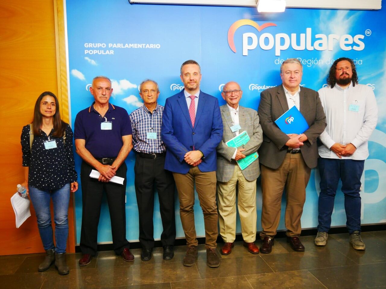 Reunión del PP con afectados por la Ley de Costas en la Región