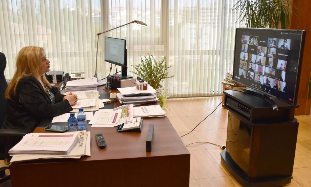 Yolanda de Gregorio, delegada territorial de la Junta.