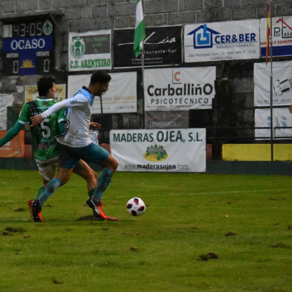 El Compos se embarra en O Espiñedo