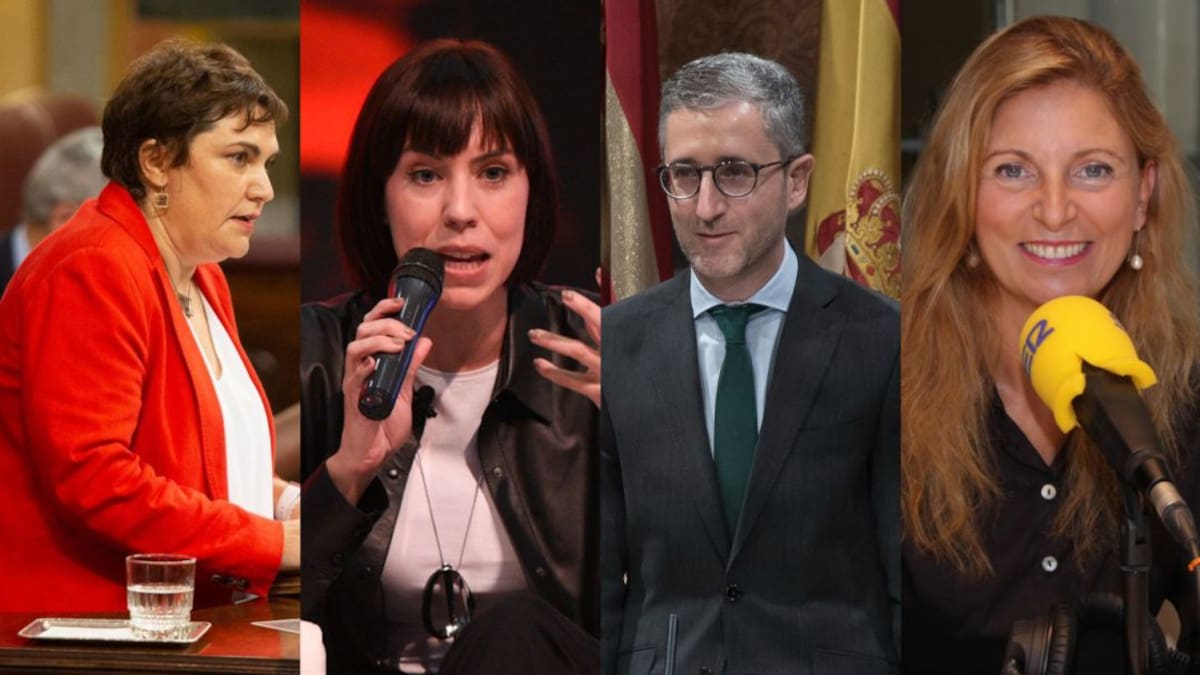 Los representantes de la Comunitat Valenciana en la nueva Ejecutiva del PSOE, Diana Morant, Arcadi España, Patricia Blanquer y Amparo Marco establecen sus objetivos al frente de las distintas áreas socialistas