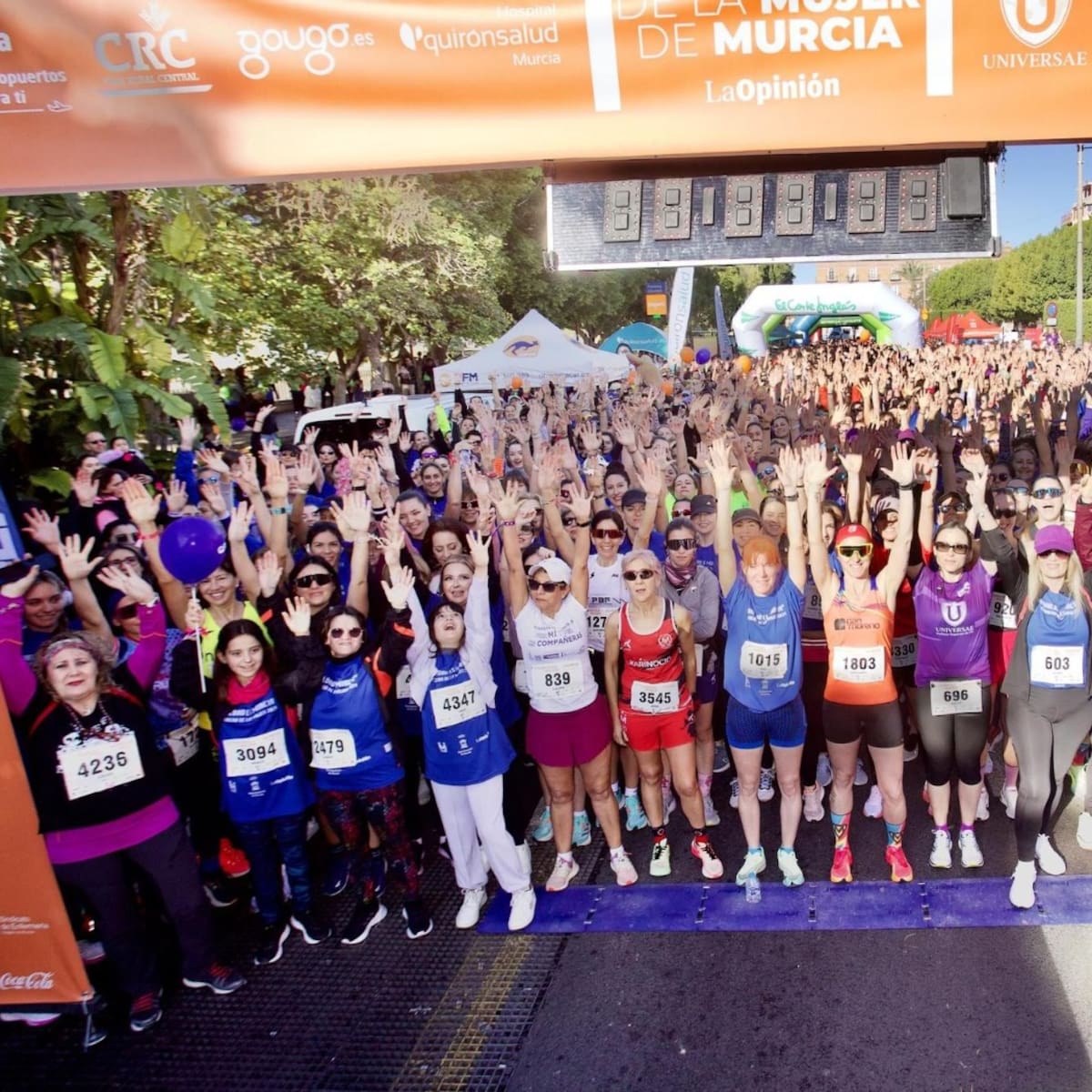 Murcia y Santa Lucía acogen las carreras populares del fin de semana