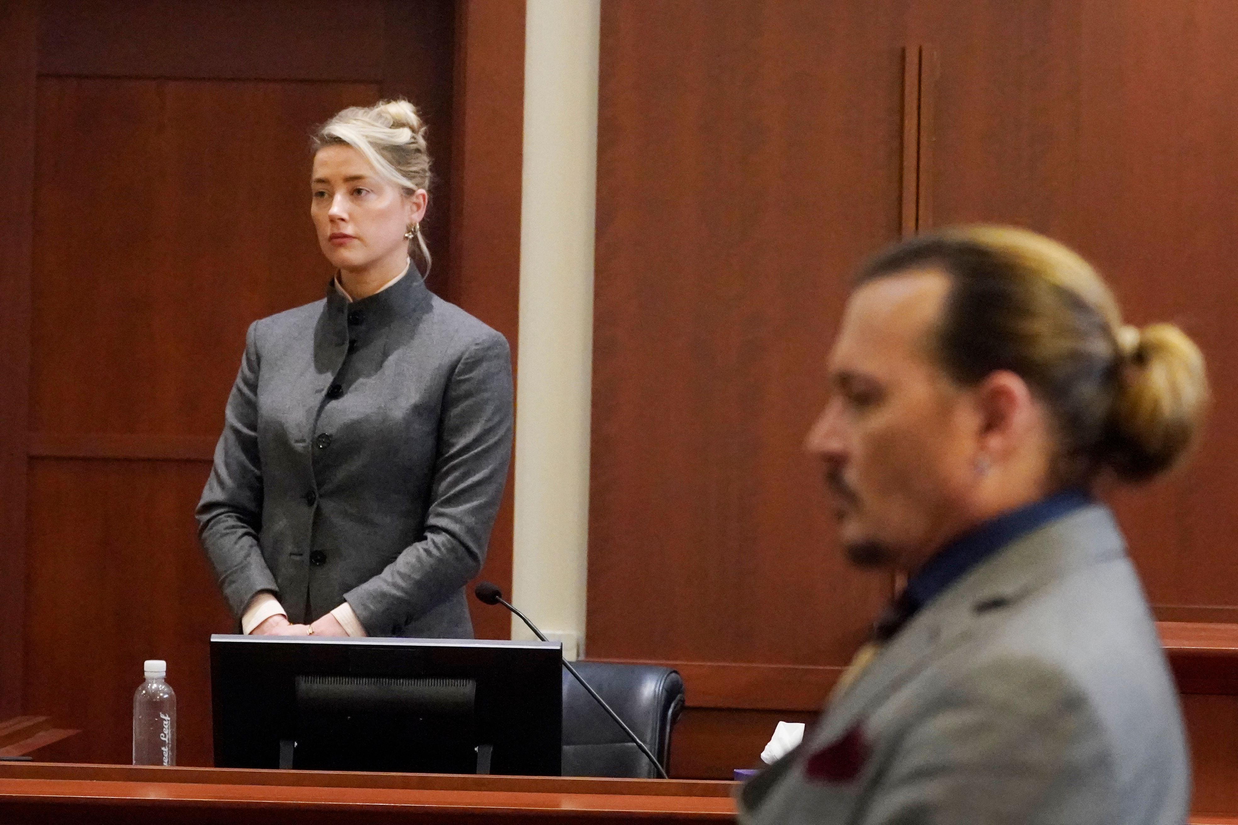 Juicio de Amber Heard y Johnny Depp, imagen de archivo.