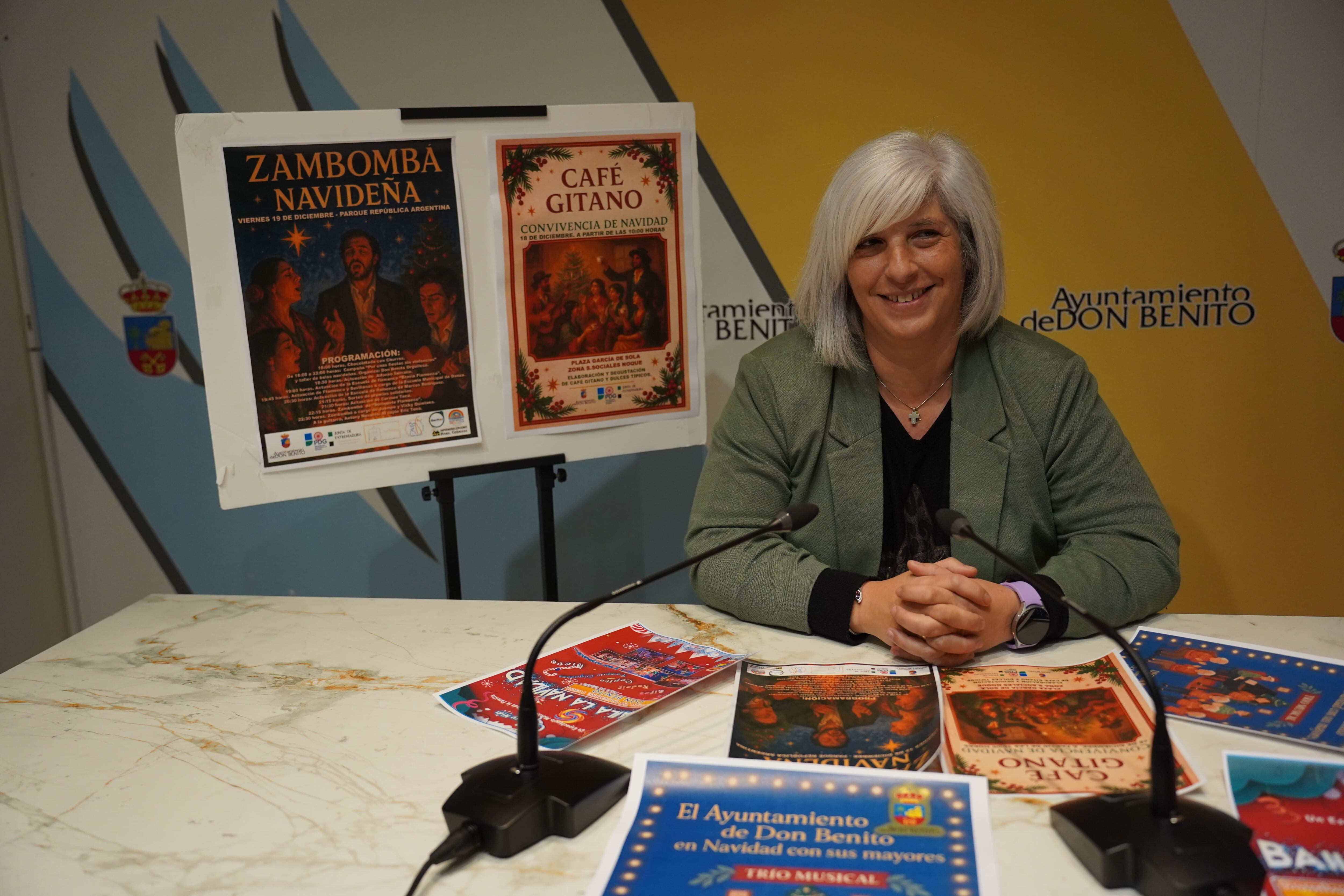 La concejala de Políticas Sociales, Familia e Igualdad, Violeta Casado, presenta las actividades navideñas