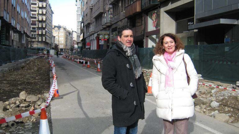 El carril que quedará para uso del tráfico rodado tendrá la longitud en la que no se está trabajando