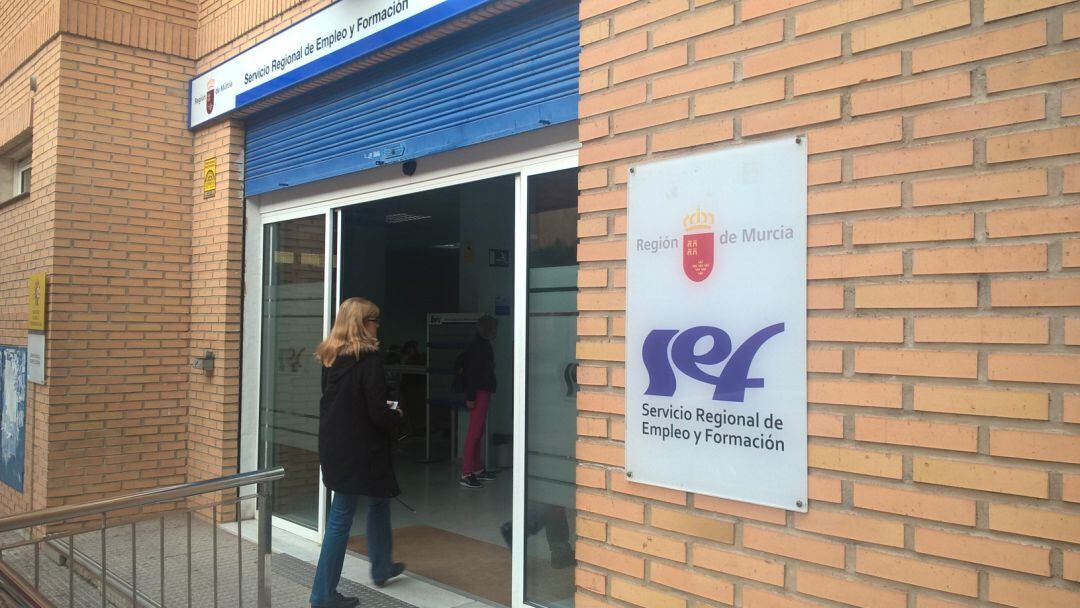 Oficina del SEF en la ciudad de Murcia