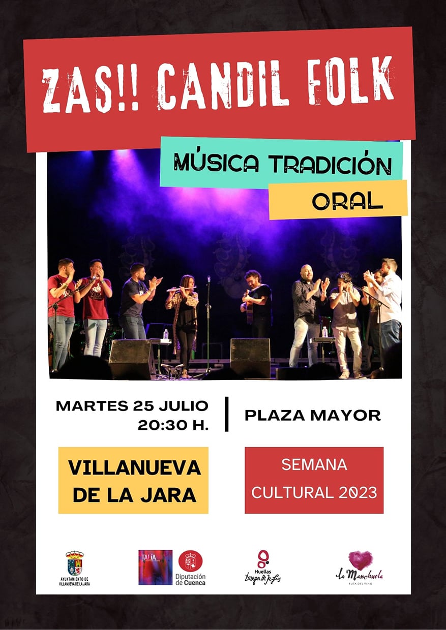 Zas!! Candil Folk en Villanueva de la Jara