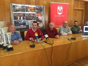 Momento de la presentación de la prueba