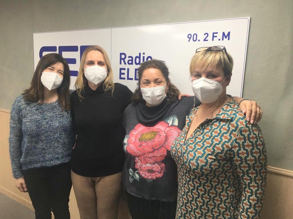 Profesionales de la Unidad de Hospitalización de Oncología y Hematología y Hospital de Día 1 del Hospital de Elda