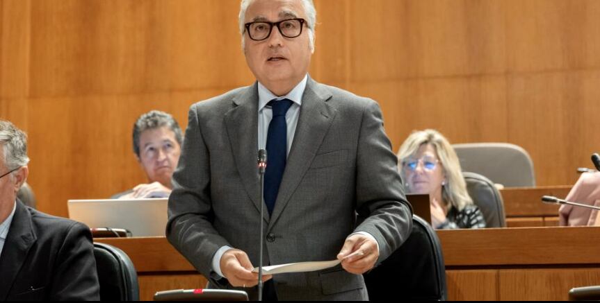 Javier Rincón, consejero de agricultura del Gobierno de Aragón