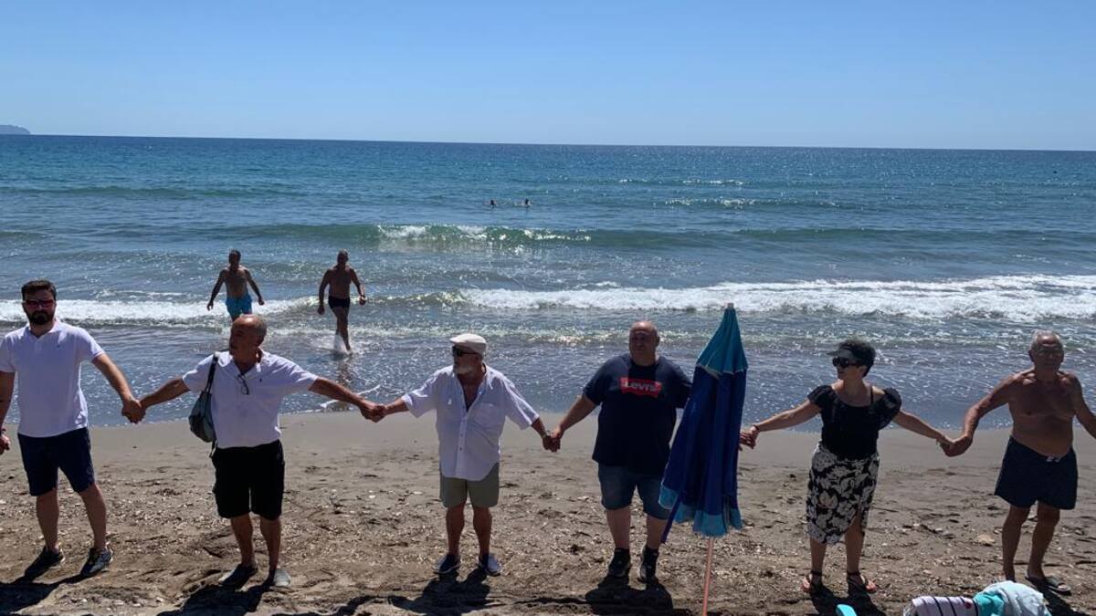 Juan de Dios Martínez, presidente de la Plataforma de Puntas de Calnegre