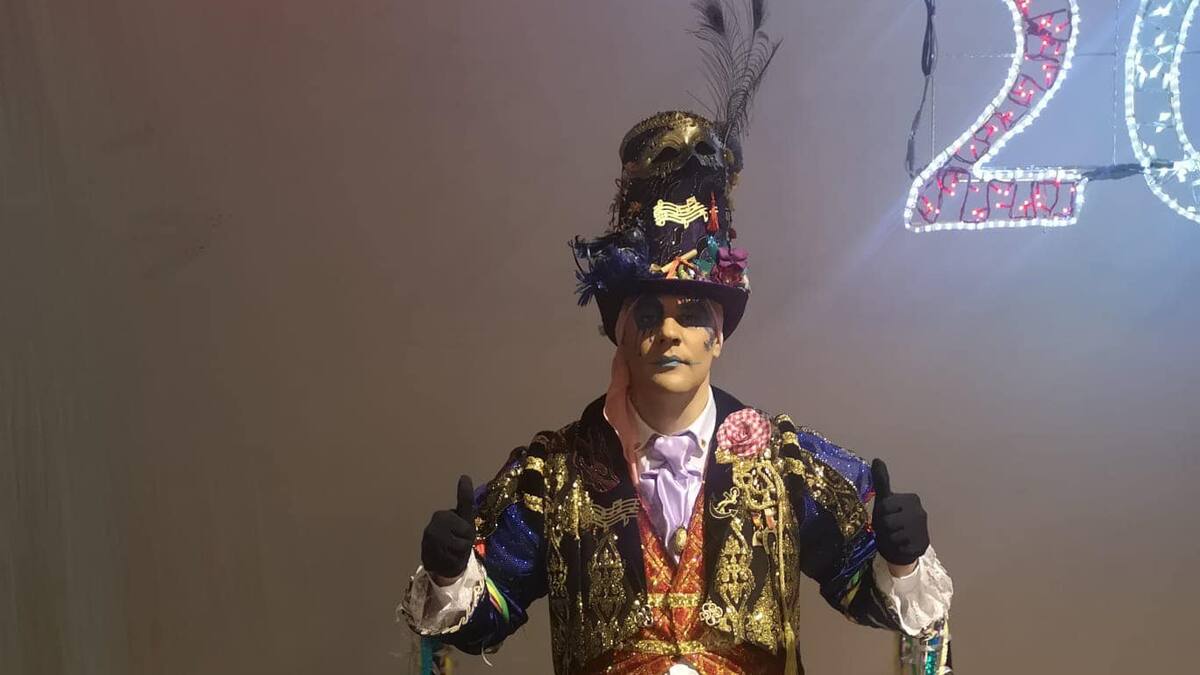 Francisco Pascual, 'Pascu', Dios Momo del carnaval de Ronda 2023