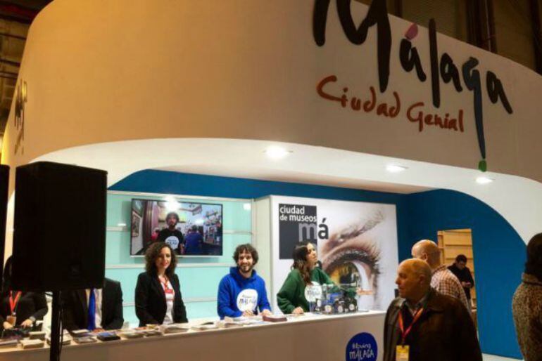 expositor de Málaga en Fitur