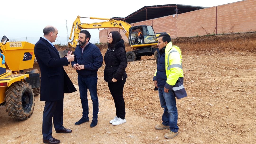 Inicio de obras del depósito de agua potable de Azuqueca