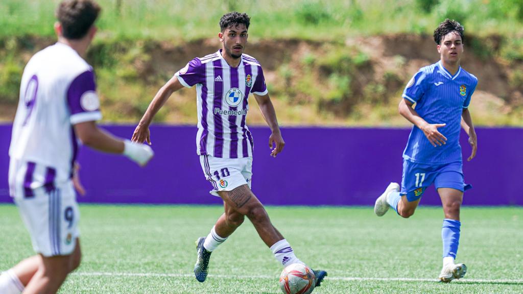 Alberto Ulloa durante un partido con el Cartaya