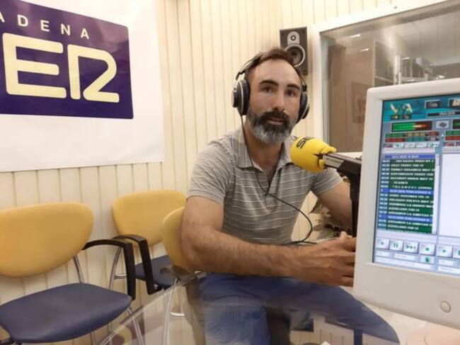 Rafael Monge, de Cultivo Descartado, durante su entrevista en "Abocallena"