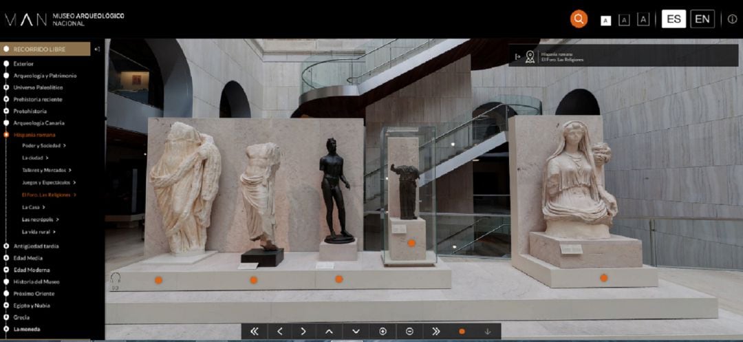 Proyecto &quot;MAN Aula Virtual&quot; del Museo Arqueológico Nacional en colaboración con Samsung