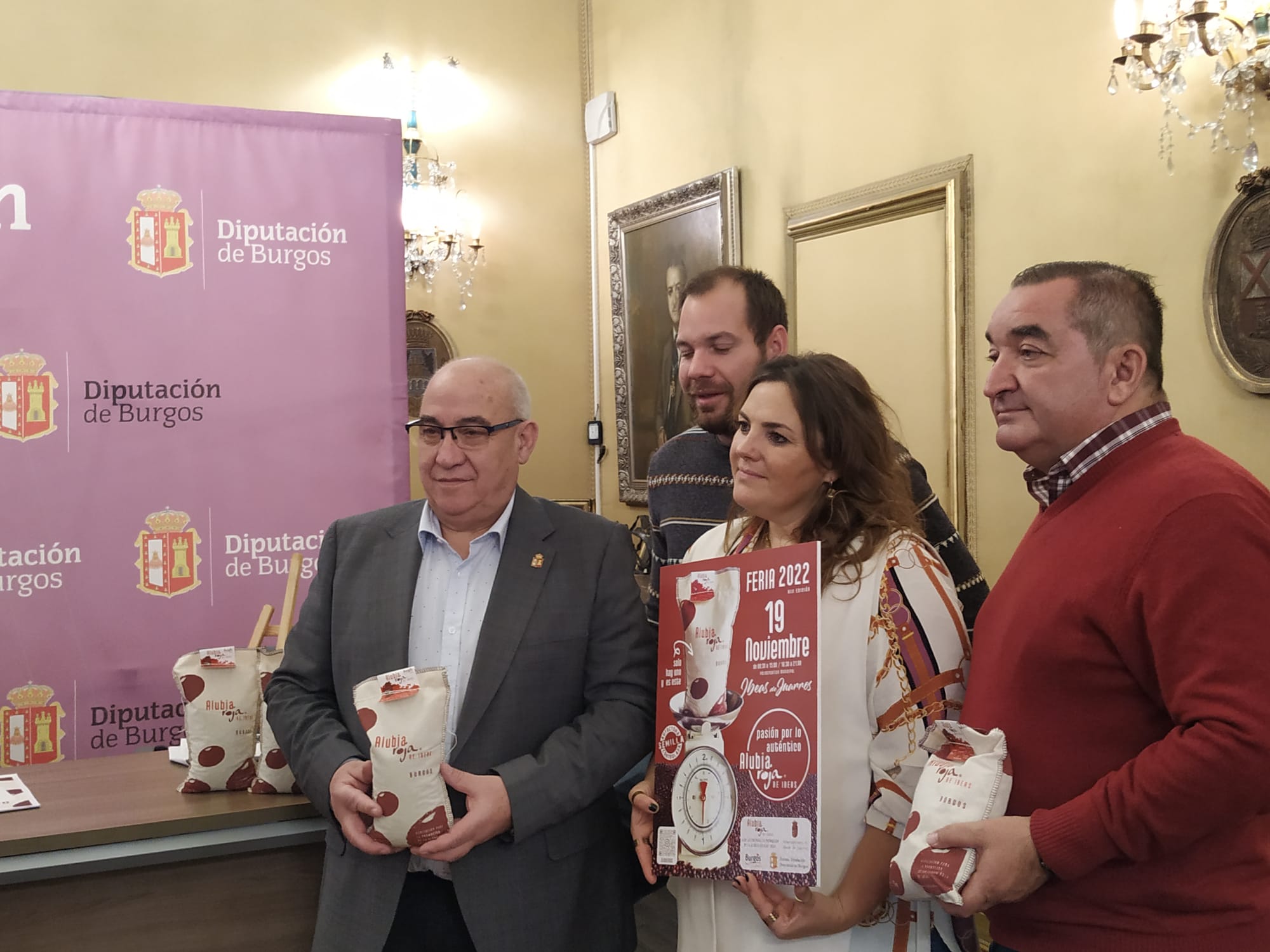 Presentación de la Feria de la alubia roja de Ibeas