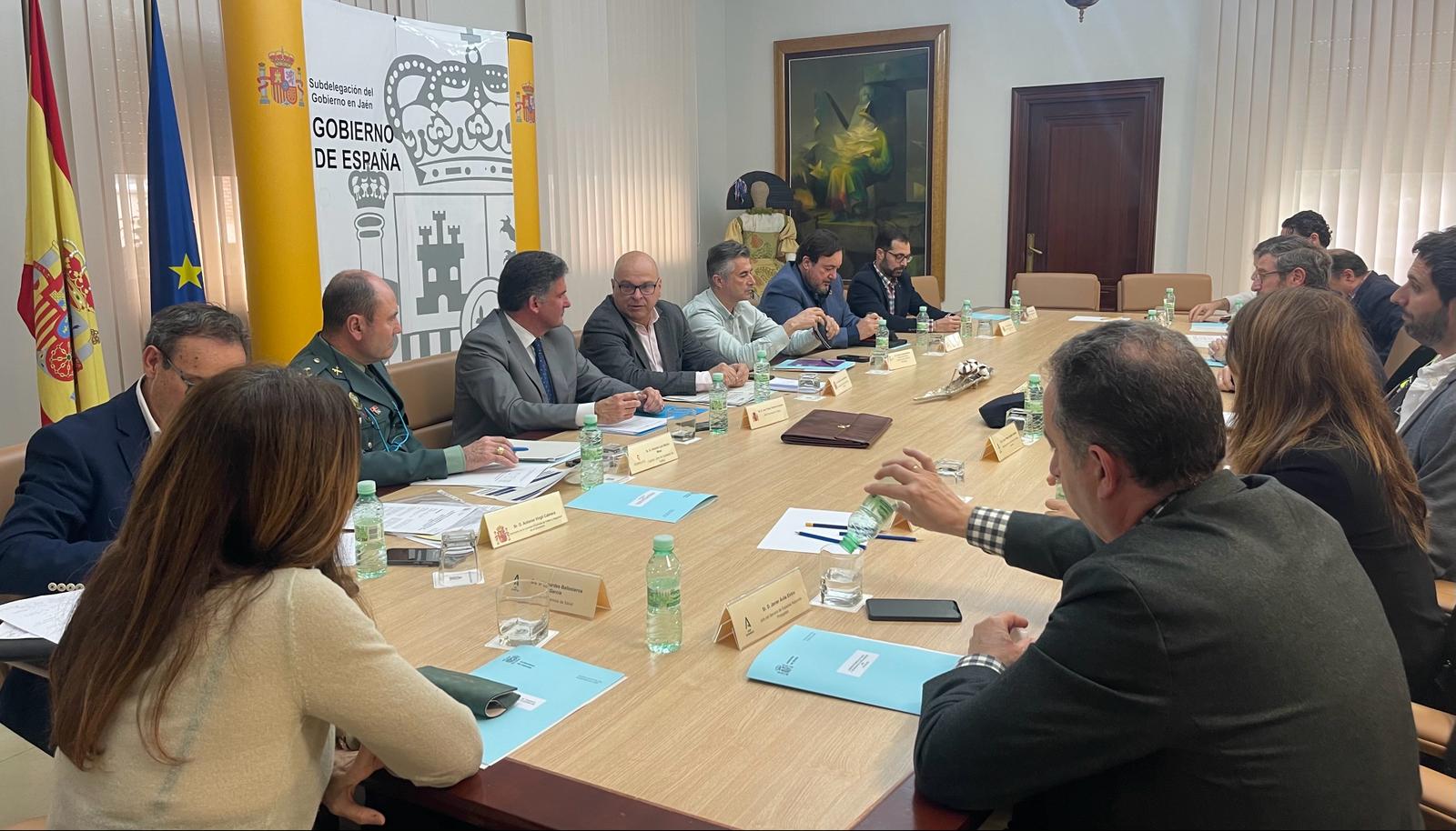 Comisión Provincial de Tráfico y de Seguridad en la Circulación en Jaén.