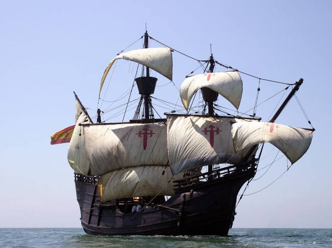 La Nao Victoria llega a Cartagena con motivo del V Centenario de la Primera Vuelta al Mundo