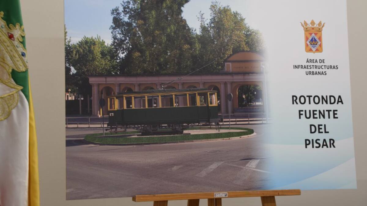 El tranvía de la Estación de Madrid, finalmente, no se trasladará a la rotonda de la Fuente del Pisar