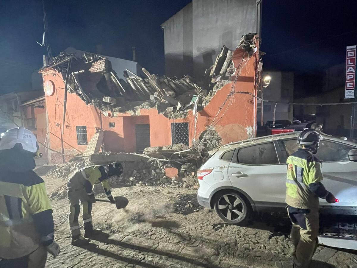 Se derrumba una casa en el barrio de Las Vacas de Ávila