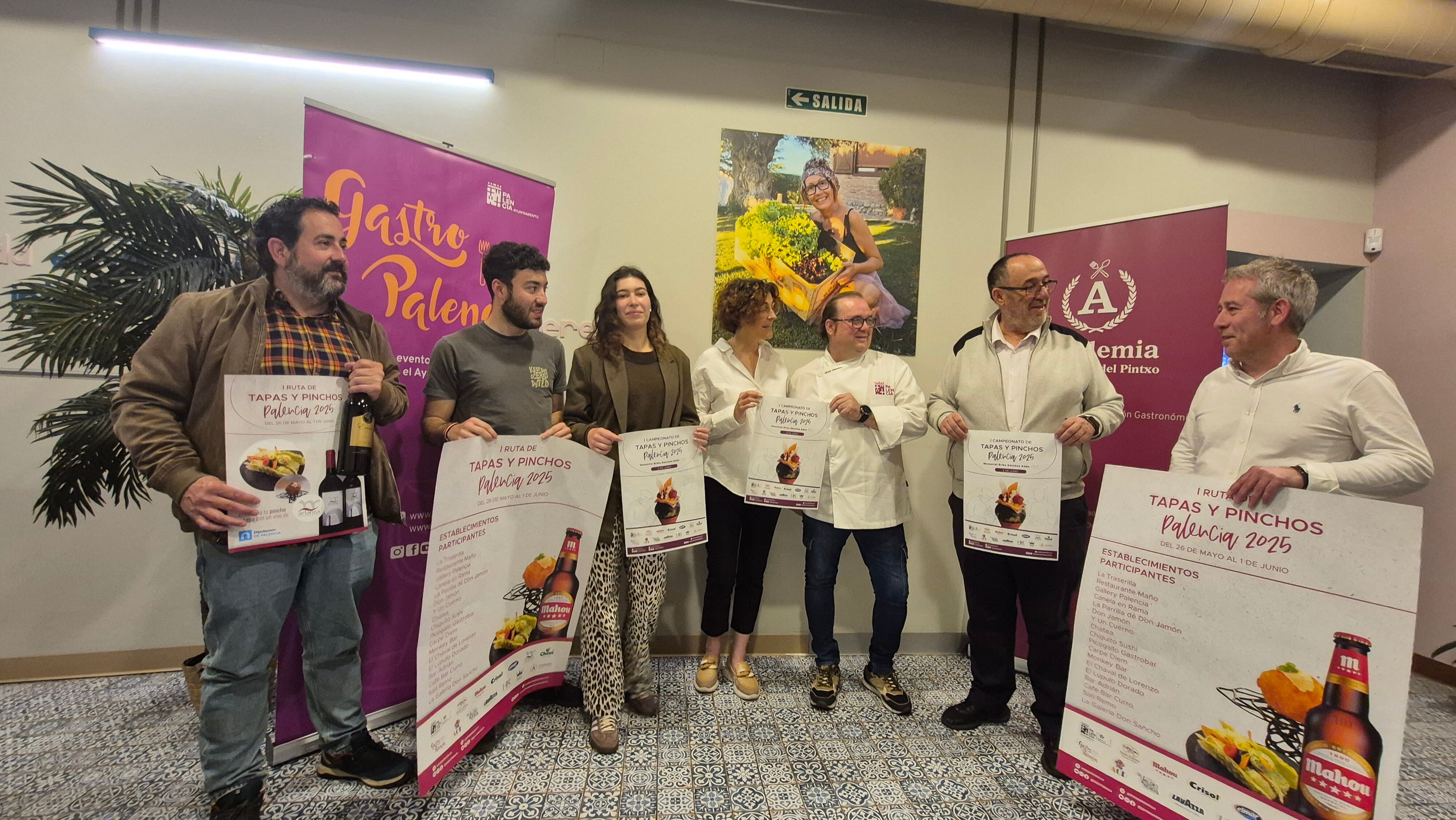 El I Campeonato de Tapas y Pinchos de Palencia recoge el testigo de la competición regional el 2 de junio