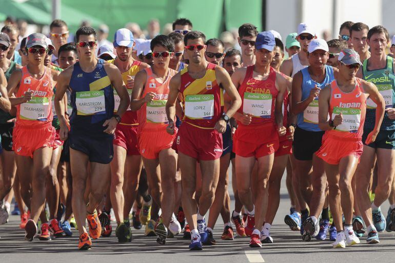 Los españoles no cumplieron los objetivos en los 20 km. marcha