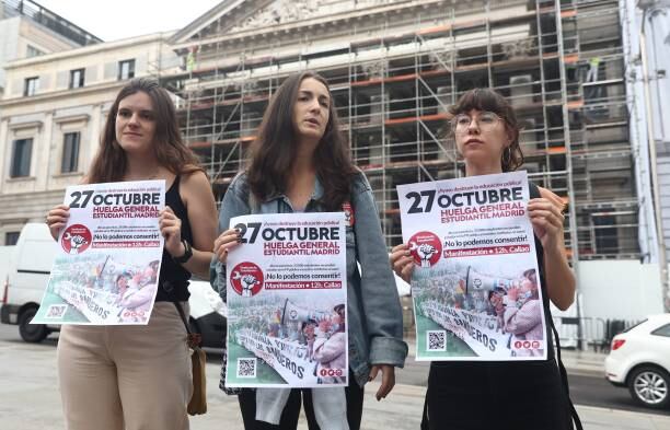 Millones de jóvenes están convocados a participar en la huelga general de este jueves. (Photo By Eduardo Parra/Europa Press via Getty Images)