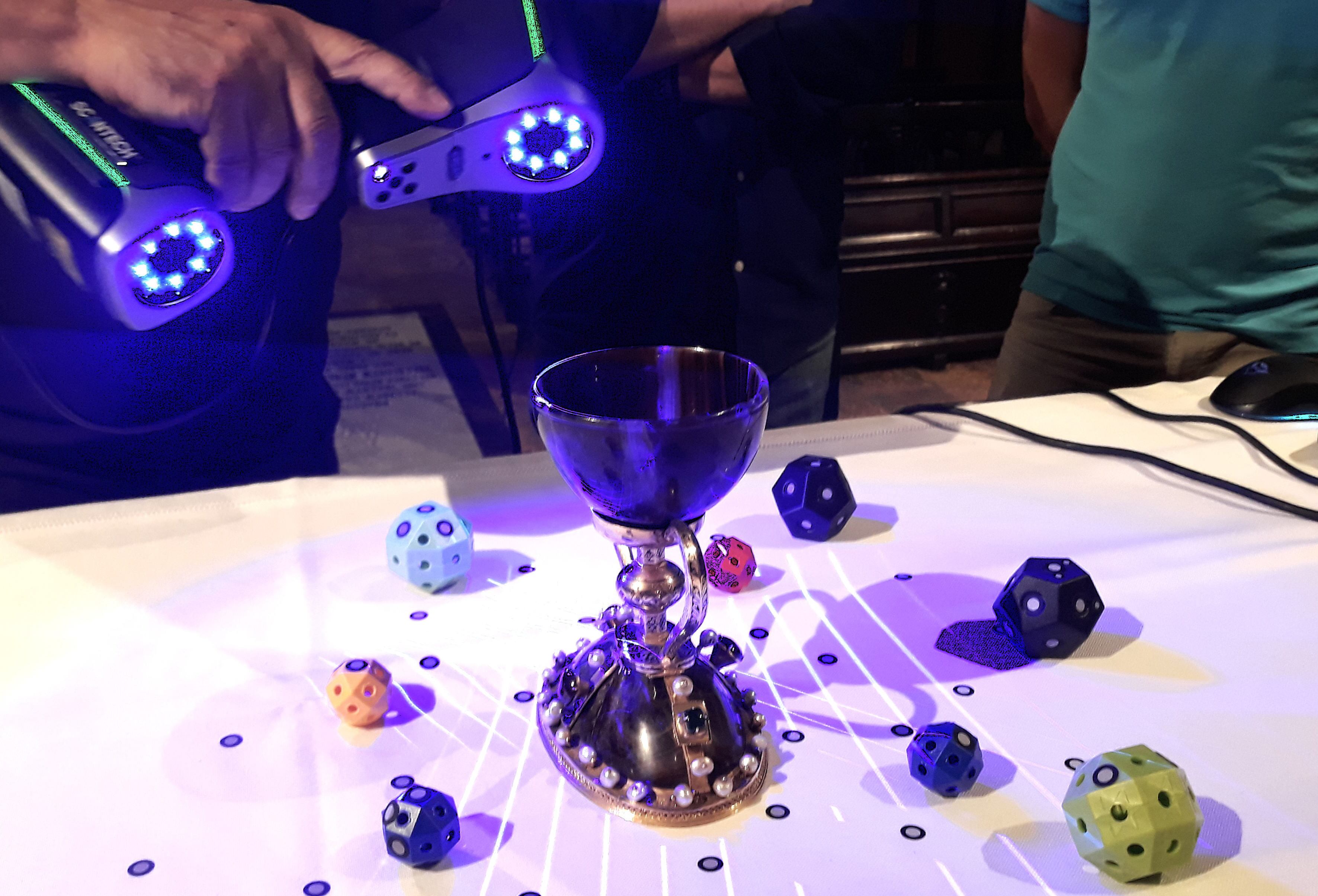 Digitalización y escaneado 3D del Santo Cáliz de la Catedral de València