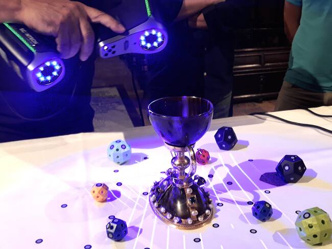 Digitalización y escaneado 3D del Santo Cáliz de la Catedral de València