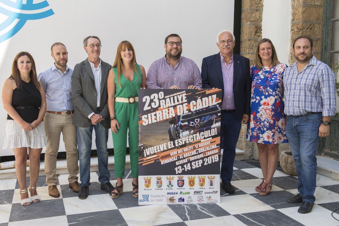 Presentación del cartel de la 23 edición del Rally Sierra de Cádiz 
 