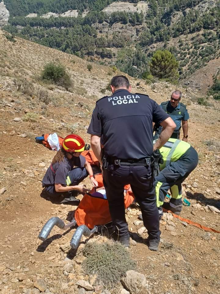 Rescate en la Sierra de Cazorla