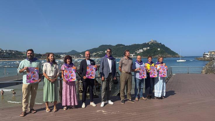 Eneko Goia, alcalde de San Sebastián, sobre la campaña contra las agresiones sexistas en la Aste Nagusia