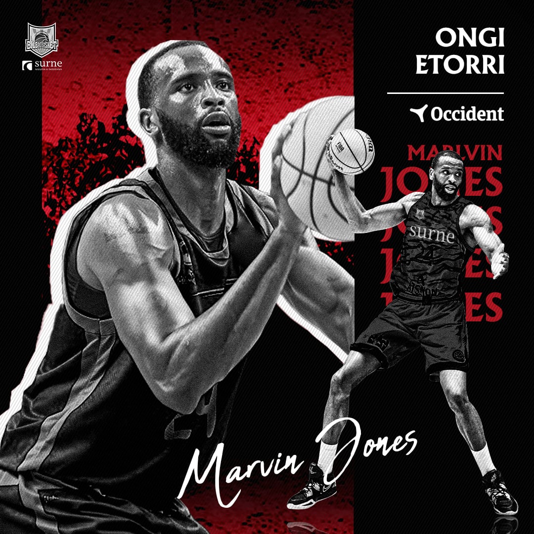 Marvin Jones, nuevo fichaje de Bilbao Basket. / Bilbao Basket