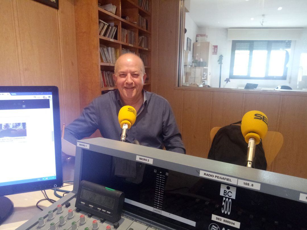 El alcalde, Elías Arranz, en Radio Peñafiel
