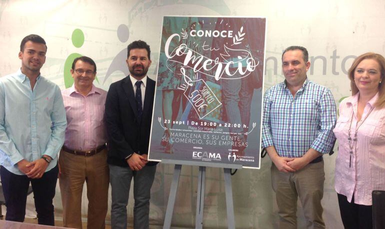 Presentación de la II Feria del Comercio de Maracena (Granada)