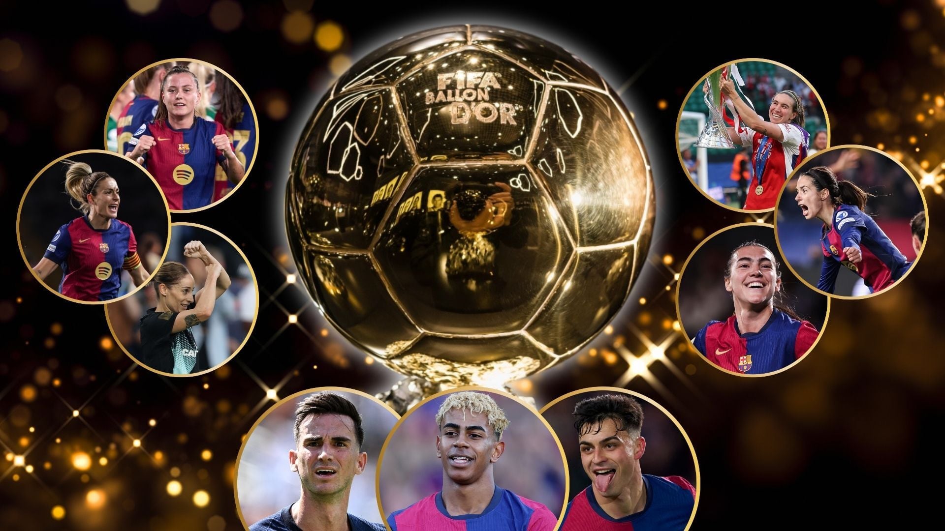 Nueve españoles, entre los candidatos a los balones de oro masculino y femenino