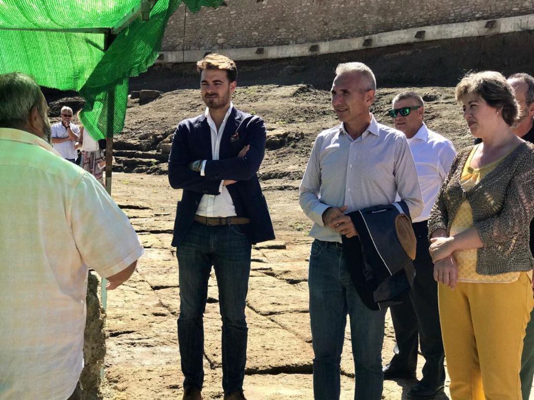 En el teatro Romano de Guadix.