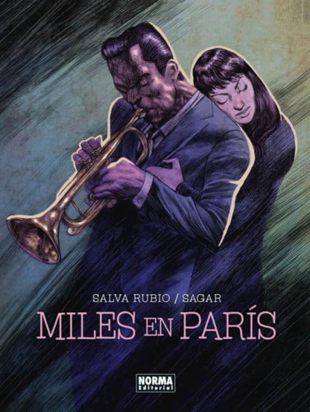 Portada de Miles en París, la novela gráfica de Salva Rubio