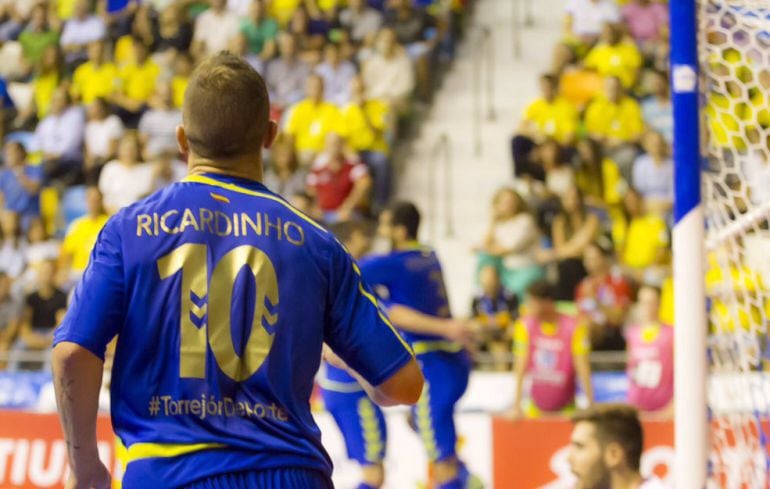 Ricardinho, en un partido de Inter Movistar