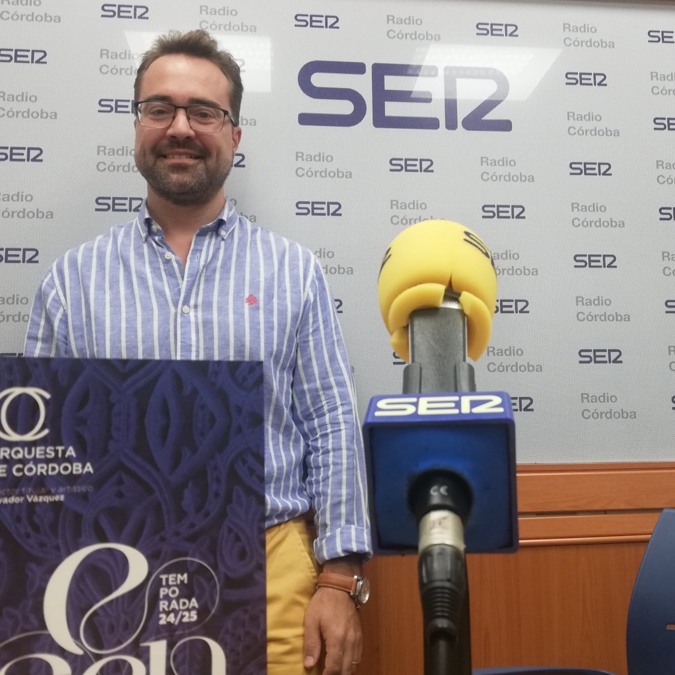 Roberto Palmer, gerente de la Orquesta de Córdoba