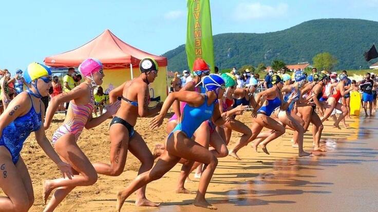 Forajidos. Luis de Frutos, presidente y entrador del Club Leucante de salvamento y socorrismo