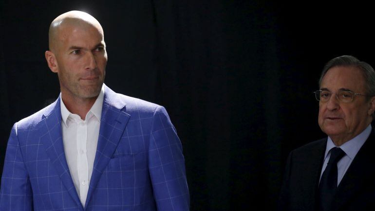 Zidane presentado como nuevo técnico del Real Madrid