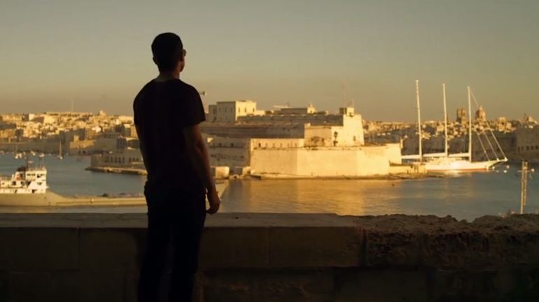 Escena de &#039;El Príncipe&#039; rodada en Malta. En la imagen, Álex González que da vida a Morey