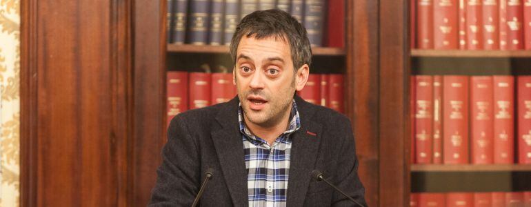 Xulio Ferreiro, alcalde de A Coruña, en rueda de prensa