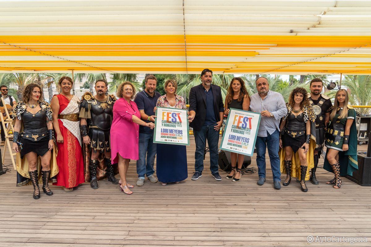 Presentación del Carthagineses y Romanos Estrella de Levante Fest