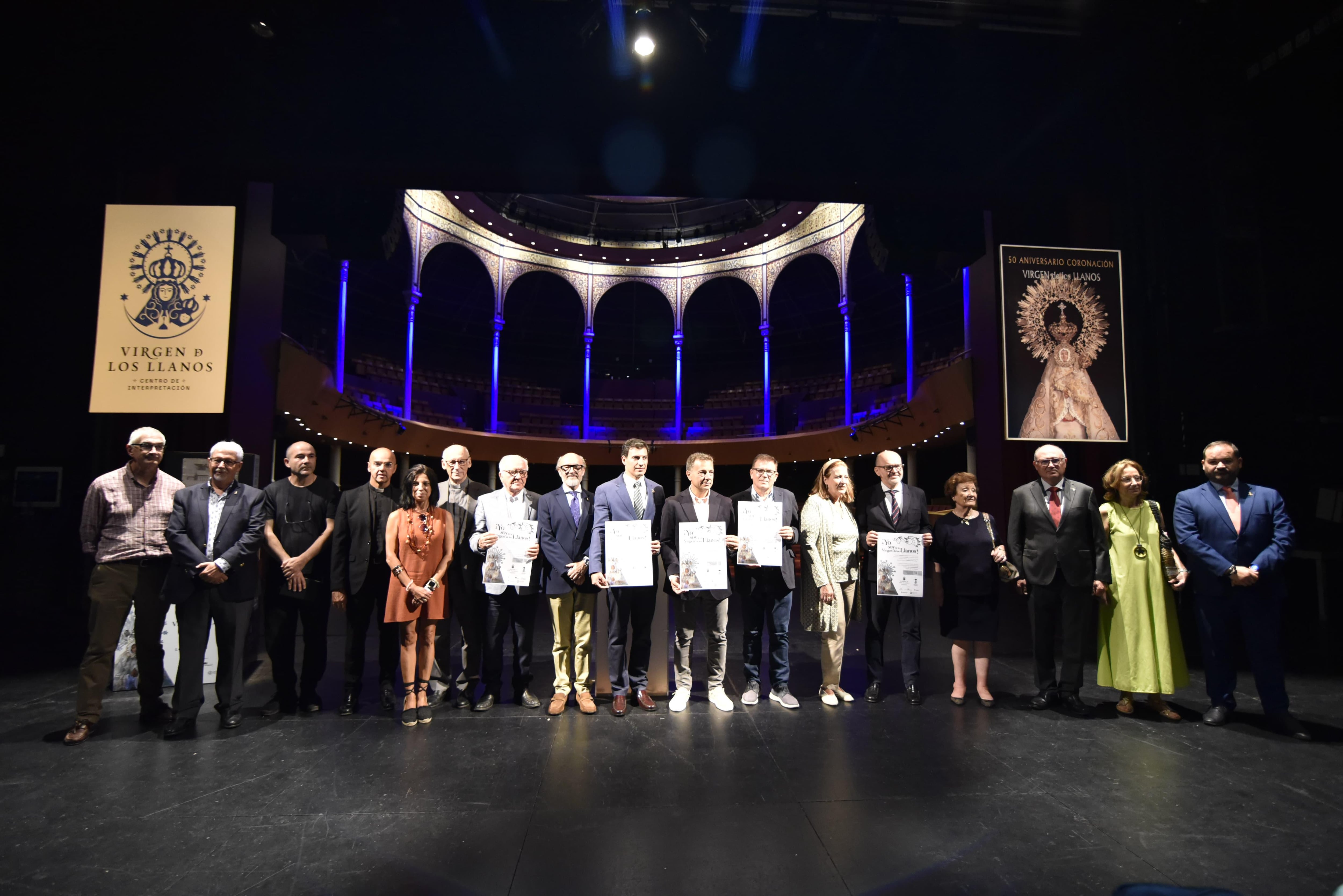 Presentación del Centro de Interpretación de la Virgen de Los Llanos, en el Teatro Circo de Albacete.