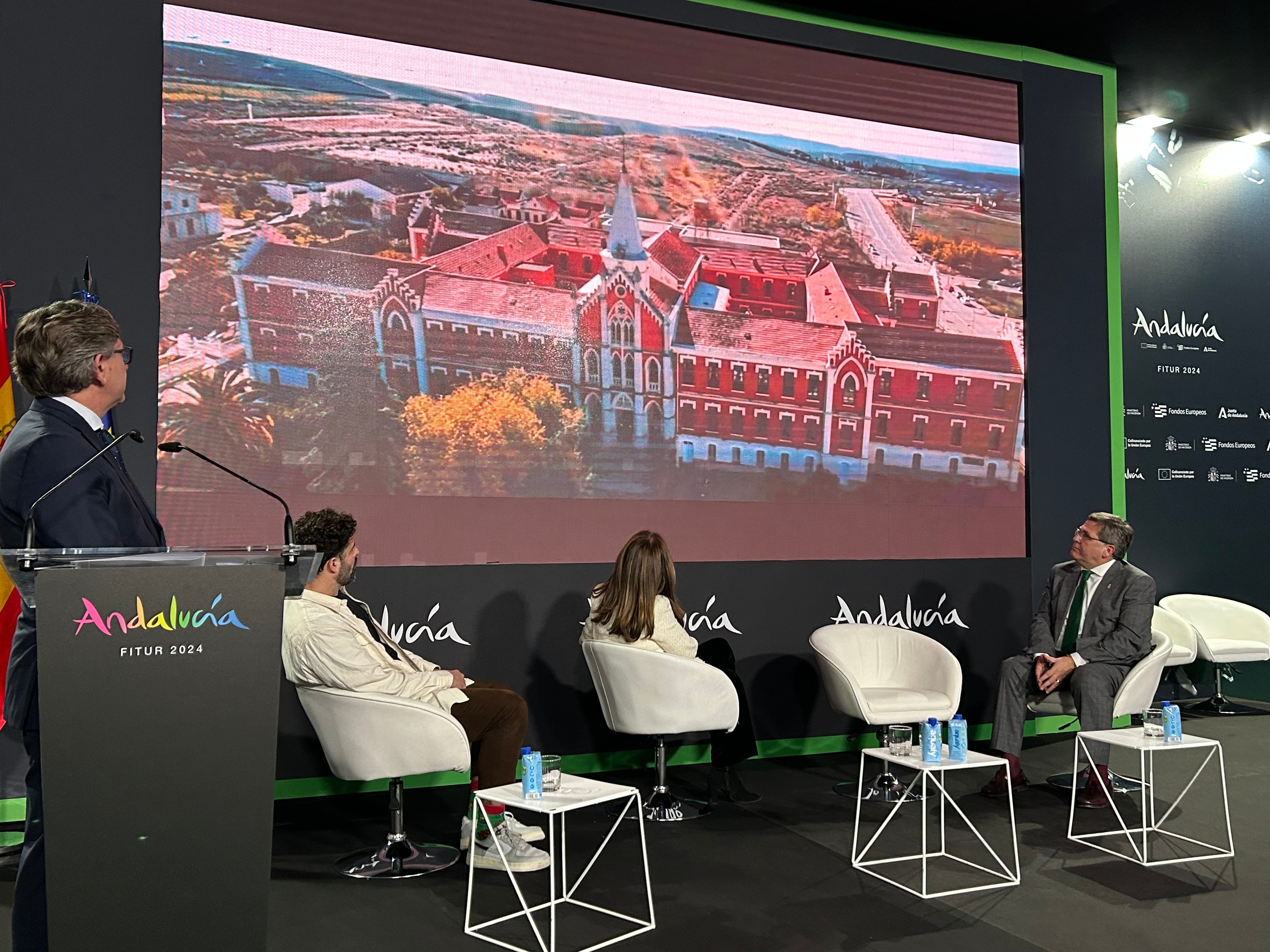 Linares en FITUR 2024.